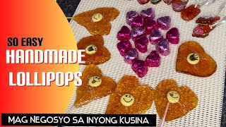 How to Make Homemade Lollipops Hard Sugar Candies [upl. by Beverie525]