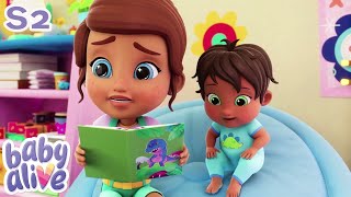 👶 Baby Alive  Its Potty Time Again  DOUBLE EPISODES  Season 2  Family Kids Cartoon [upl. by Esirtal533]