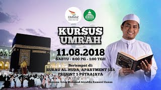 Kursus Umrah Perdana Bahagian 1 [upl. by Nilauqcaj]