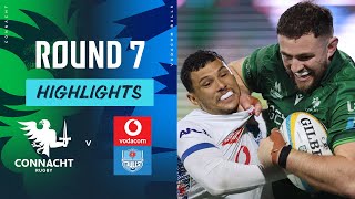 Connacht v Vodacom Bulls  Highlights  Round 7  URC 202425 [upl. by Endaira]