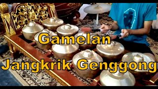 Lancaran JANGKRIK GENGGONG  Javanese Gamelan Music Karawitan Jawa HD [upl. by Yhtnomit516]