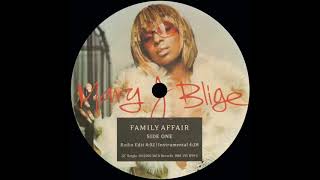 Family Affair  Mary J Blige Clean Radio Edit [upl. by Hedve223]