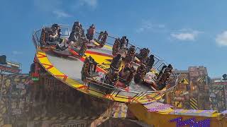 High Impress  Oberschelp Offride 2 Video Kirmes Park Meppen 2021 [upl. by Atteloj]