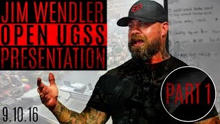 Jim Wendler UGSS Presentation Part 1  eliteftscom [upl. by Solokin]