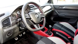 Interior New Škoda Fabia Combi Monte Carlo 2017 [upl. by Oravla188]