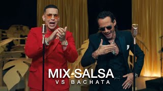 MIX SALSA Y BACHATA DADDY YANKEE MARC ANTONY PRINCE ROYCE ROMEO SANTOS AVENTURA [upl. by Asaert]