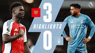 Arsenal 30 Forest  Premier League Highlights [upl. by Llieno]