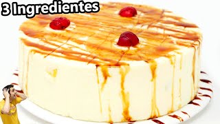 PASTEL de PIÑA CREMOSO FÁCIL 😍🍍😋 SIN HORNO SIN GLUTEN SIN COCINAR SIN HUEVO Receta DELICIOSA  706 [upl. by Dnomsad560]