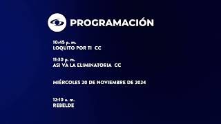 Programación Caracol TV 19 de Noviembre 2024 [upl. by Pollie266]