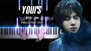 BTS JIN  Yours Jirisan OST Part4  Piano Cover by Pianella Piano [upl. by Isidora]