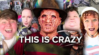 Reacting to Insane Woke TikToks Halloween Special [upl. by Eikcin686]