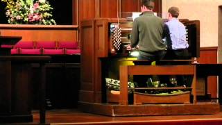 Franz Lachner Prelude and Fugue  Patrick A Scott and Garrett F Martin organ [upl. by Mylo]