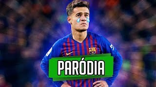 ♫ MÁ FASE DO COUTINHO VAI PASSAR  Paródia Barcelona ‹ RALPH 10 › [upl. by Adialeda]