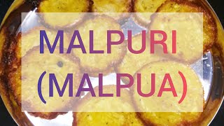 Malpuri recipe  Malpua recipe  Homemade Malpuri [upl. by Elsie640]