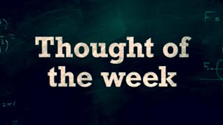 Thought of The Week  Tetzaveh [upl. by Repooc]