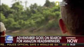 Headshrinkers of the Amazon  Piers Gibbon on FOX TV [upl. by Iznil]