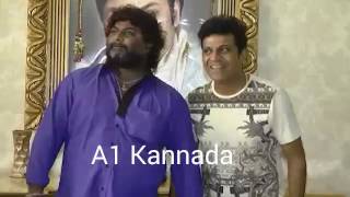 Huccha venkat with shivaraj kumar  Shivanna Birthday Video  ಶಿವಣ್ಣ ಜೊತೆ ಹುಚ್ಚವೆಂಕಟ್  ಟಗರು ಶಿವಣ್ಣ [upl. by Torr549]