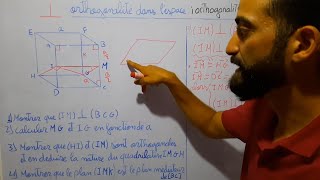 orthogonalite dans lespace [upl. by Phil149]