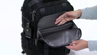 The Ultimate Guide to the Tumi Alpha Bravo Peterson Wheeled Backpack [upl. by Yrol]