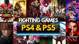 Top 60 Best FIGHTING Games on PS4 amp PS5 2024 [upl. by Laufer]