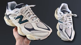 HOW TO LACE NEW BALANCE 9060 STANDARD WAY [upl. by Yager278]