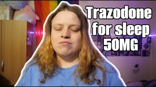 Taking Trazodone for Sleep Trazodone 50mg [upl. by Finlay]