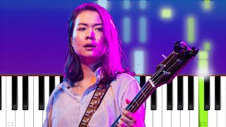 Mitski  Lonesome Love Piano tutorial [upl. by Annahaj]