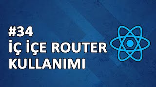 34 İç İçeNested Router Yapısı  Router Dom  Routes  Route  Link  useNavigate  useParams [upl. by Simonne]