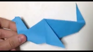 Faire un phoque en origami  Otarie en papier [upl. by Tedie]