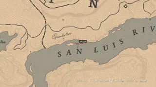 Red Dead Online Collectables Locations Coastal Fossils Bivalve Fossil 1 San Luis Shore [upl. by Hillell]