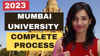 MUMBAI UNIVERSITY 2023 COMPLETE ADMISSION PROCESS STEP BY STEPCREATE ACB ID FOLLOW THE PROCESS [upl. by Ripley458]