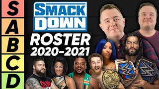 TIER LIST WWE SmackDown Roster 202021 [upl. by Gardner]