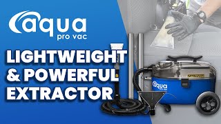 Aqua Pro Vac  Vacuum Extractor for Home and Mobile Auto Detailing [upl. by Sibella355]