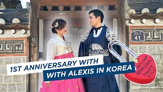 1ST ANNIVERSARY WITH ALEXIS IN KOREA  HASH ALAWI [upl. by Annairoc583]