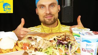 ASMR Döner Kebab Menü essen 🥙 ASMR deutsch [upl. by Maddocks]