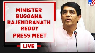 Minister Buggana Rajendranath Reddy Press Meet LIVE  TV9 [upl. by Sorenson729]