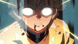 AMV Zenitsu plays Narutos soundtrack with the shamisen  Zenitsu EDIT  Demon Slayer [upl. by Htebsle]