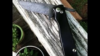 Damascus Friction Folder [upl. by Dukey]