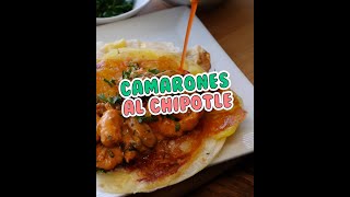 Camarones al chipotle [upl. by Yelda]