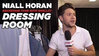 Nialls HUGE Dressing Room Backstage Tour Pt 1 [upl. by Aninaig]