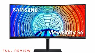 Samsung 34quot ViewFinity S6 UltraWide Monitor 100hz Gaming Full Review 💯😀 [upl. by Olaf]