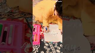 New color box unboxing satisfying studykidspreschoolinhcolors kidderhymes sister brother love [upl. by Krute]