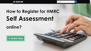 How to Register for HMRC Self Assessment online [upl. by Heisel975]