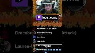 quotGreen Man Gaming Whats Thatquot  localcoma on Twitch [upl. by Devonna346]