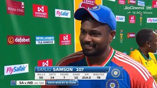 Sanju Samson Press Conference [upl. by Otreblig]