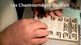 chantournage comment faire une porte pour une urne de mariage [upl. by Enelak]