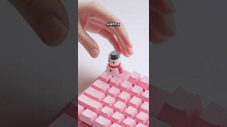 Do You Wanna Build A Snowman☃☃☃🎁🎁🎁 3dprinting craft diy keyboard christmas [upl. by Kaltman572]