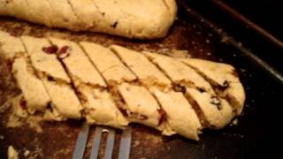 cranberry biscotti [upl. by Denney]