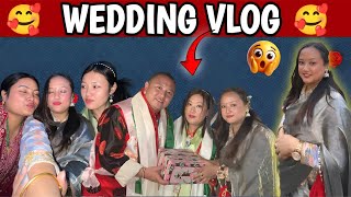 Sathi Haru lai mero Byaa Khanu hattar paryo hare 😂😂  Wedding Vlog ❤️ pritikachettri03 [upl. by Eyde]