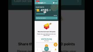 Receipt jar scan any receipts Pay to gift cards giftcards [upl. by Alyahsal]